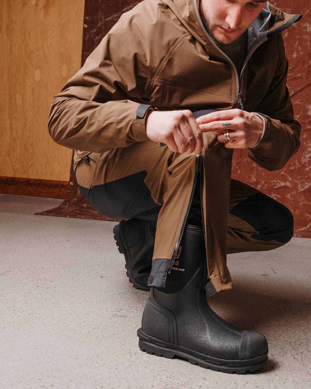 Smith + Rogue Men's SR3 Rain Shell Pants