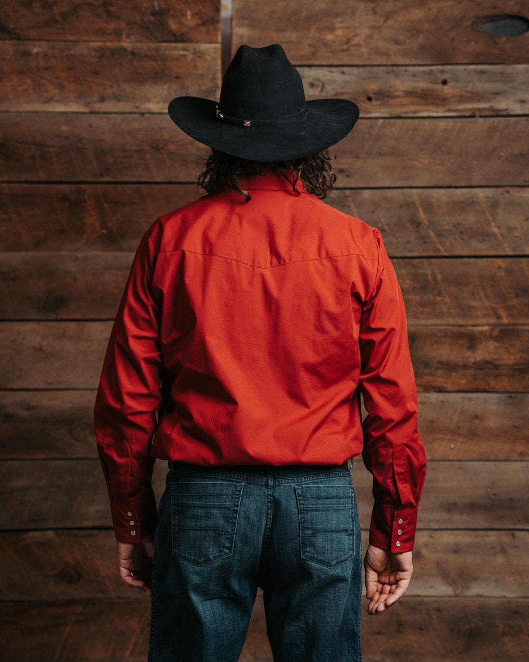 Smith + Rogue Men's 777 Plains Western Shirt - Solid (SR x Ely